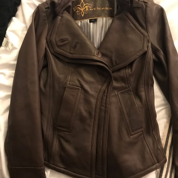 Maclage leather jacket - Picture 2 of 4
